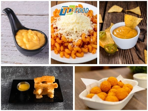 Nguyên liệu làm sốt bơ tỏi phô mai truyền thống